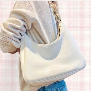 Chic Cream Shoulder Bag